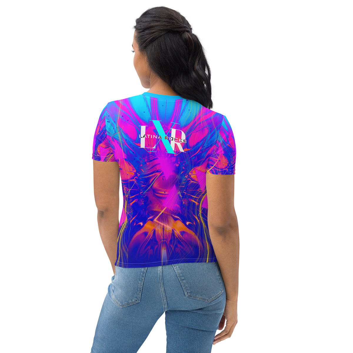 Latina Fashion- Latina Rocks Dale Fuego Women's T-shirt