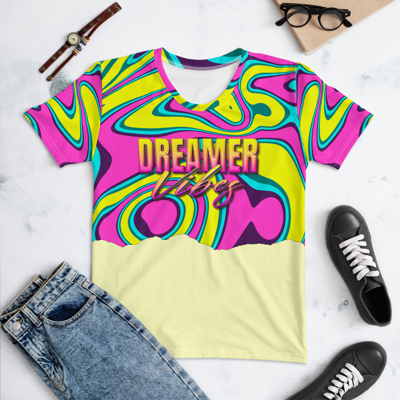 Latina Fashion- Latina Rocks Dreamer Vibes Women's Short Sleeve Shirt