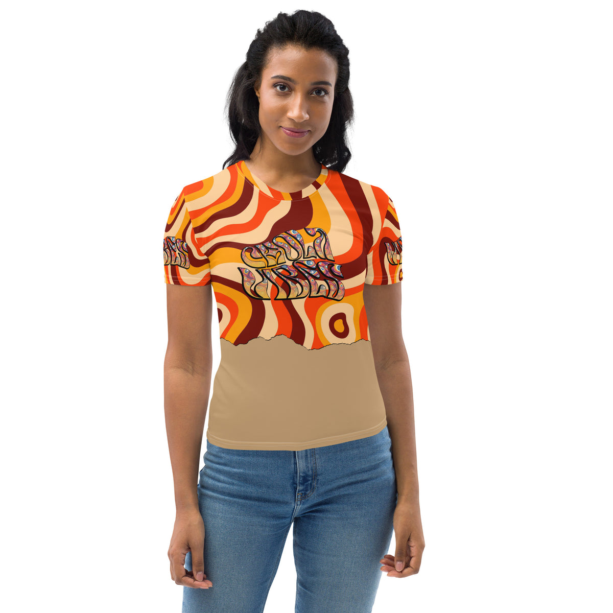 Latina Fashion- Latina Rocks Chola Vibes Women's Short Sleeve Shirt