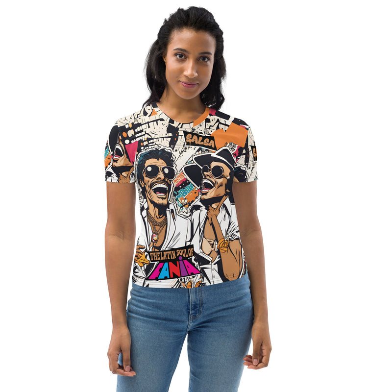 Latina Fashion- Latina Rocks Fania All-Stars Salsa Women's Shirt Sleeve