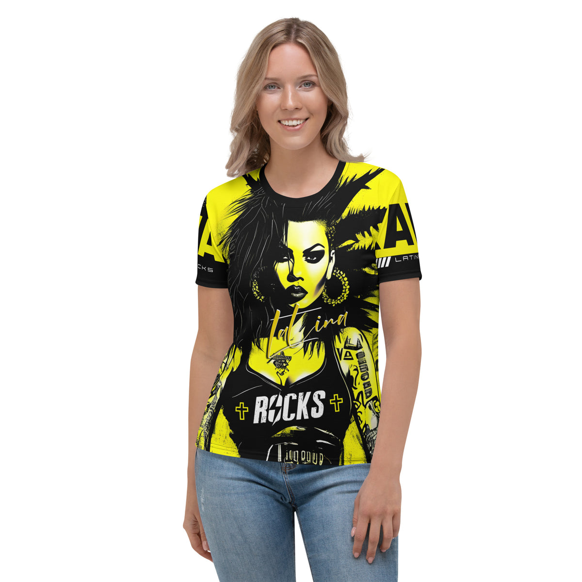 Latina Fashion- Latina Rocks Wildchild Women's Short Sleeve Shirt