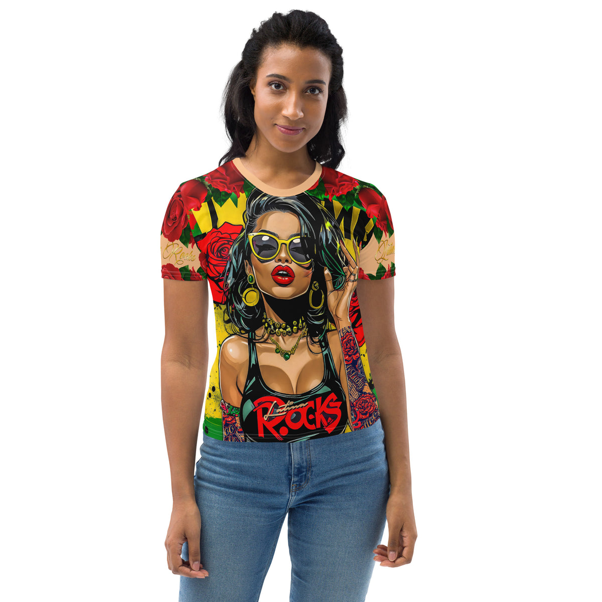 Latina Fashion- Latina Rocks Soy Latina Women's Short T-shirt