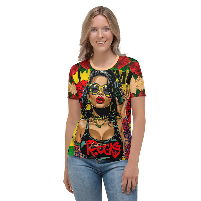 Latina Fashion- Latina Rocks Soy Latina Women's Short T-shirt