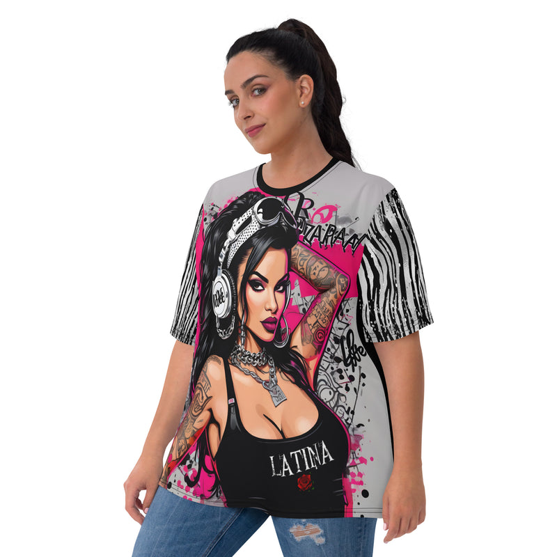 Latina Fashion- Latina Rocks Urban Vibes Women's Short Sleeve T-shirt