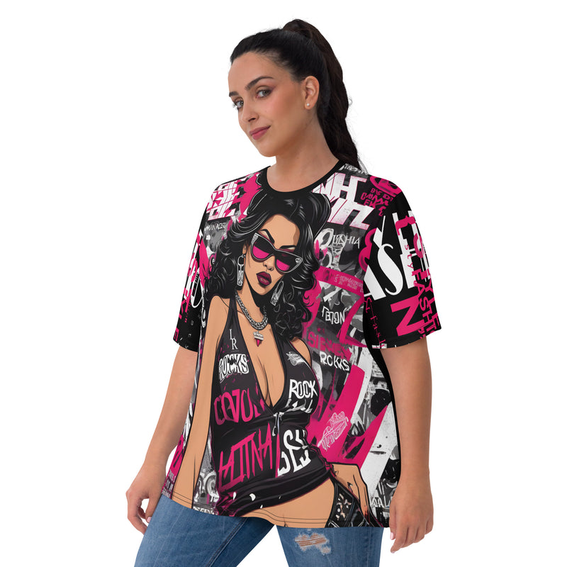 Latina Fashion- Latina Rocks L Diva Women's Short Sleeve T-shirt