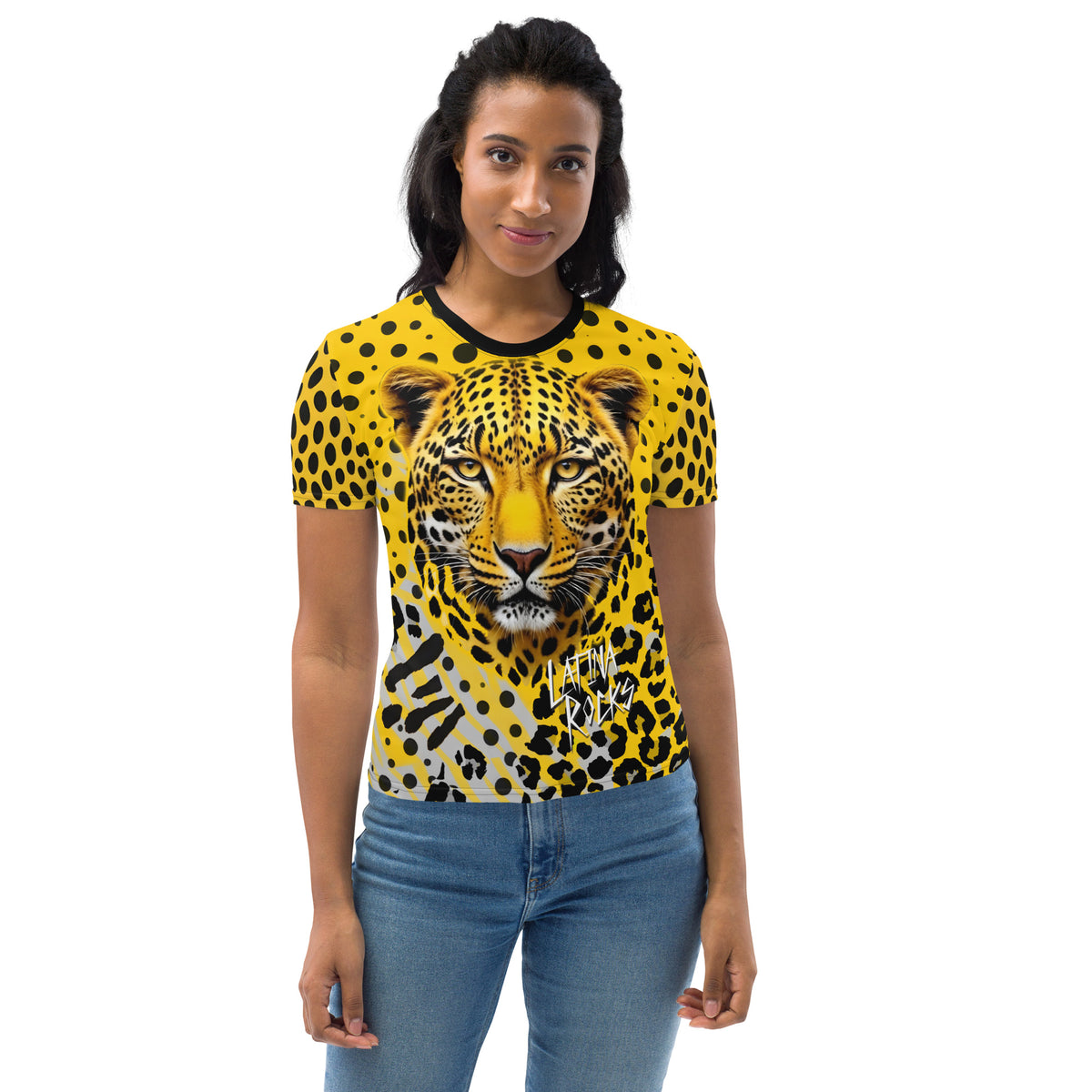 Latina Fashion- Latina Rocks Fierce2 Women's Short Sleeve T Shirt