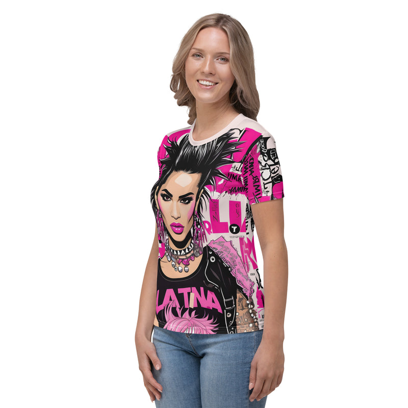 Latina Fashion- Latina Rocker Women's Short Sleeve Shirt