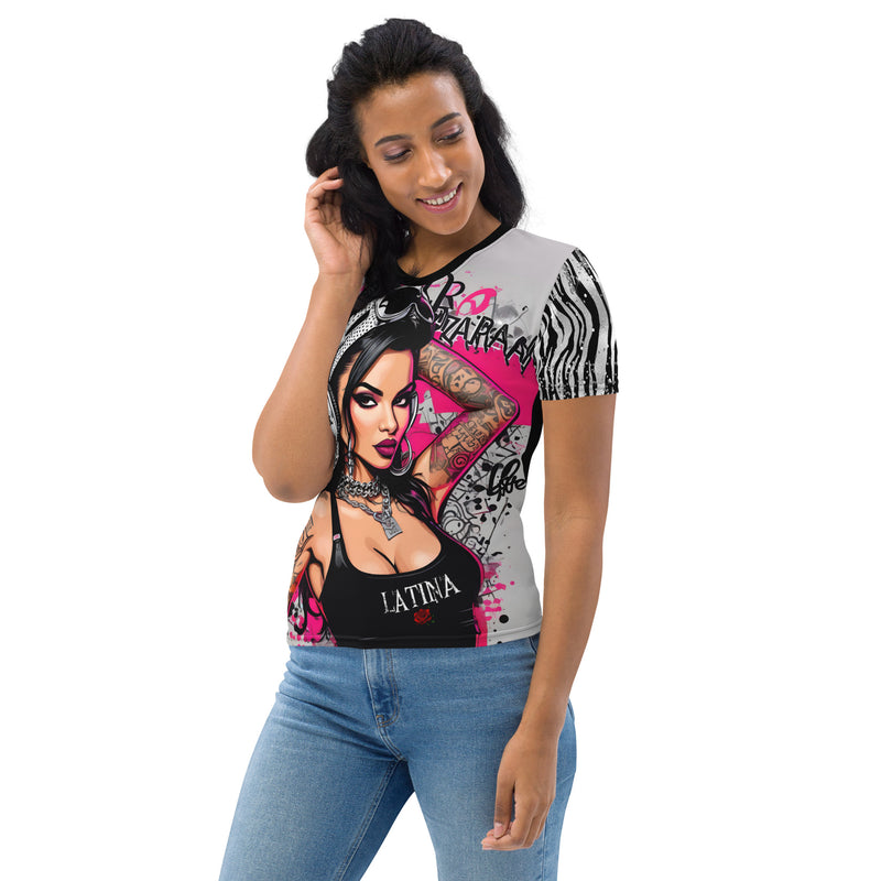 Latina Fashion- Latina Rocks Urban Vibes Women's Short Sleeve T-shirt