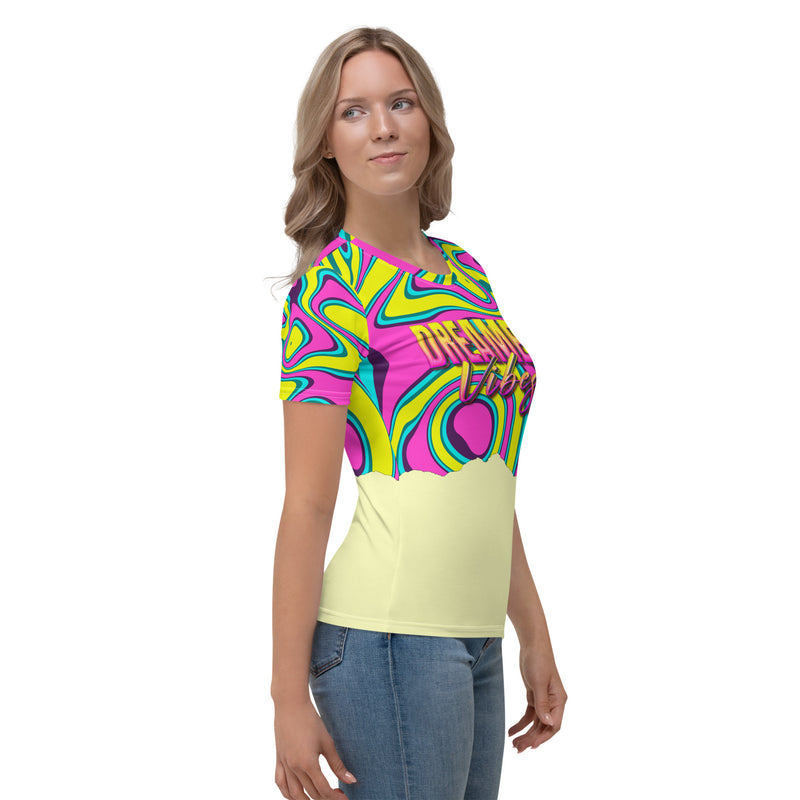 Latina Fashion- Latina Rocks Dreamer Vibes Women's Short Sleeve Shirt