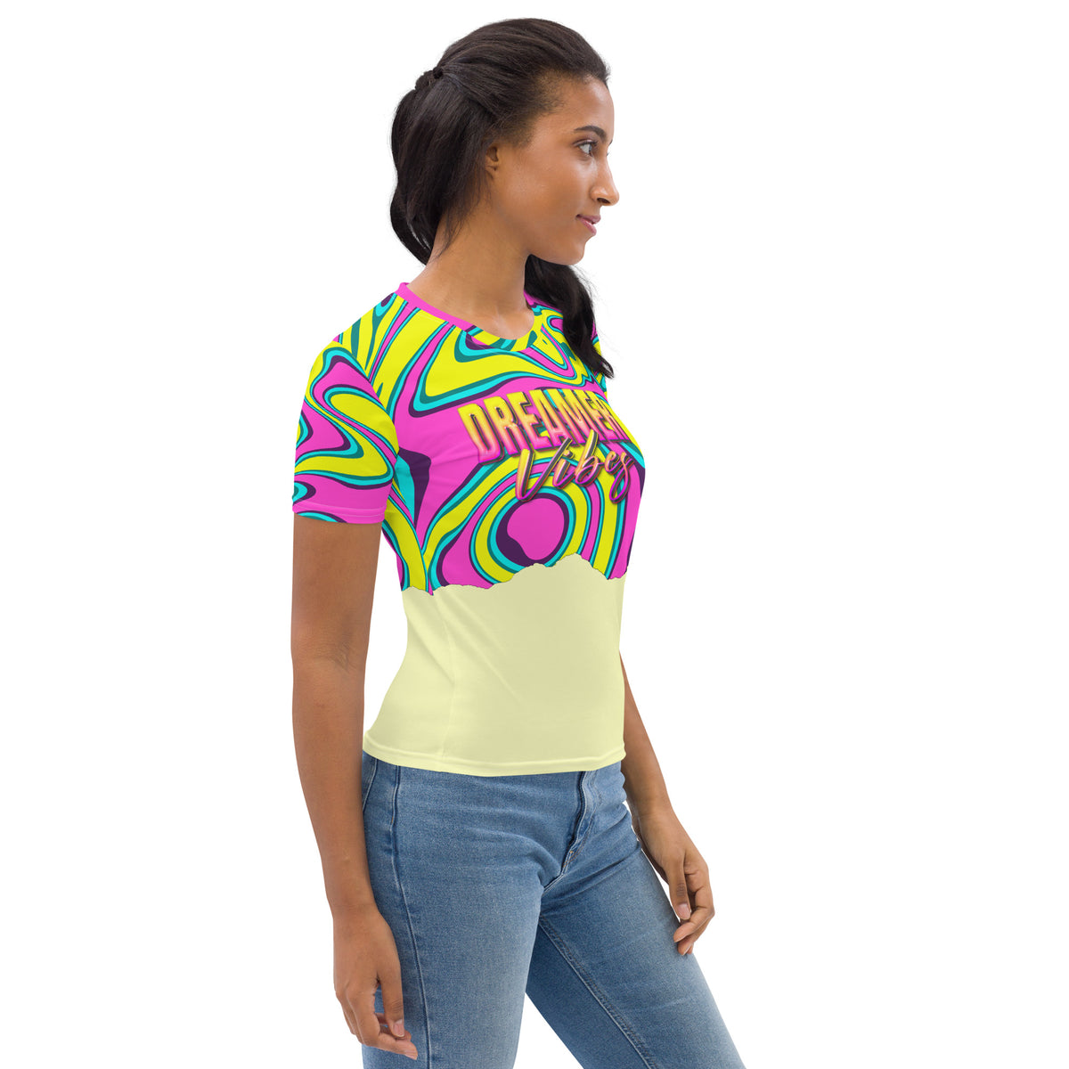 Latina Fashion- Latina Rocks Dreamer Vibes Women's Short Sleeve Shirt