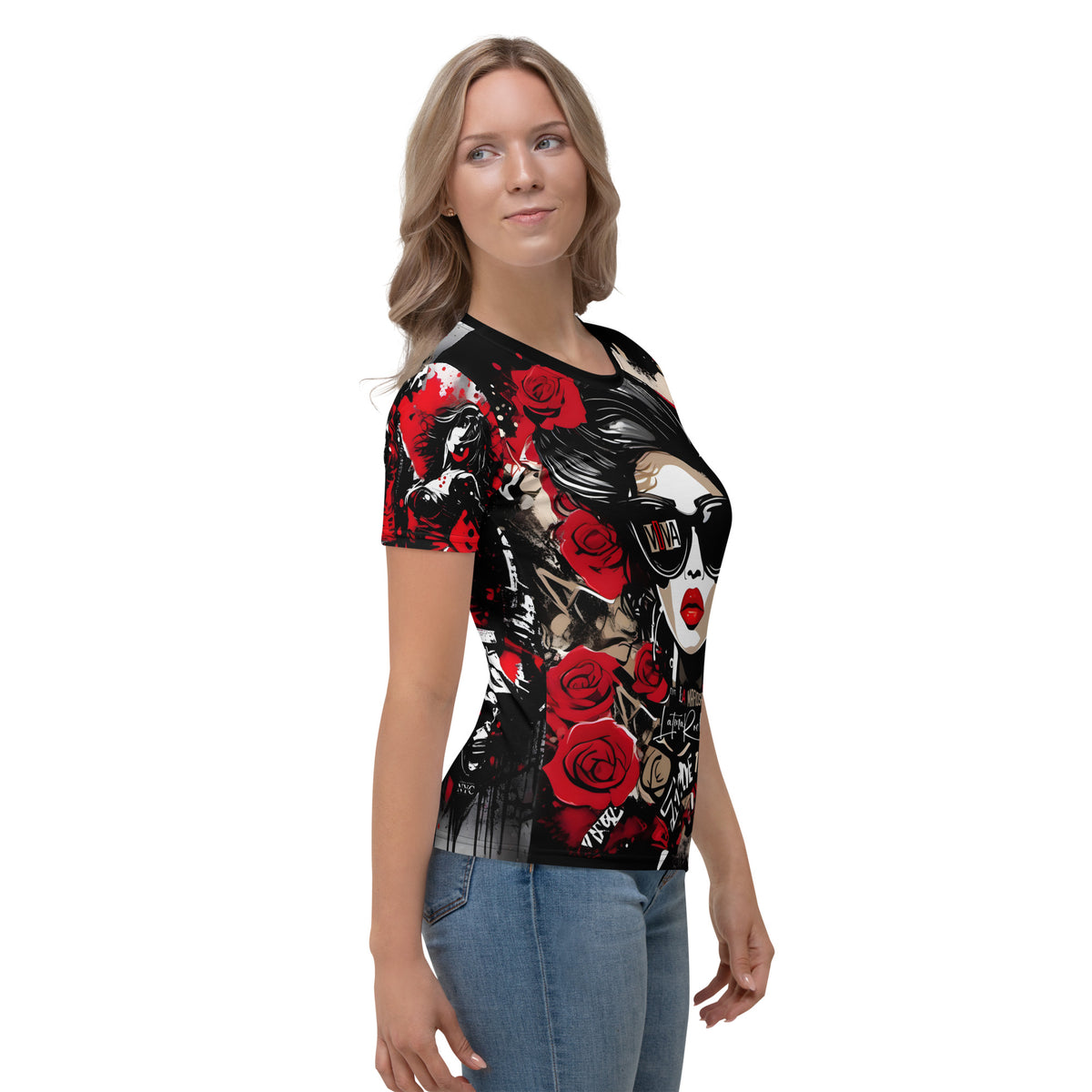 Latina Fashion- Latina Rocks Viva La Mafiosa Women's Short Sleeve Shirt