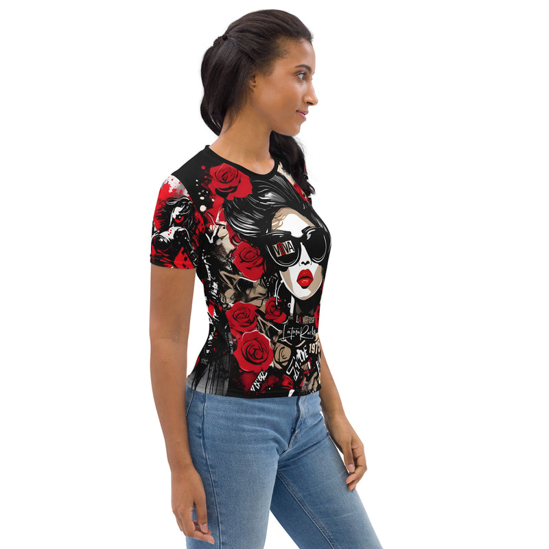 Latina Fashion- Latina Rocks Viva La Mafiosa Women's Short Sleeve Shirt