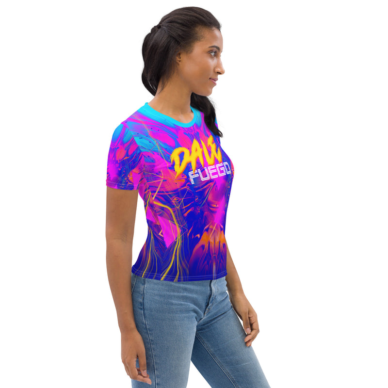 Latina Fashion- Latina Rocks Dale Fuego Women's T-shirt