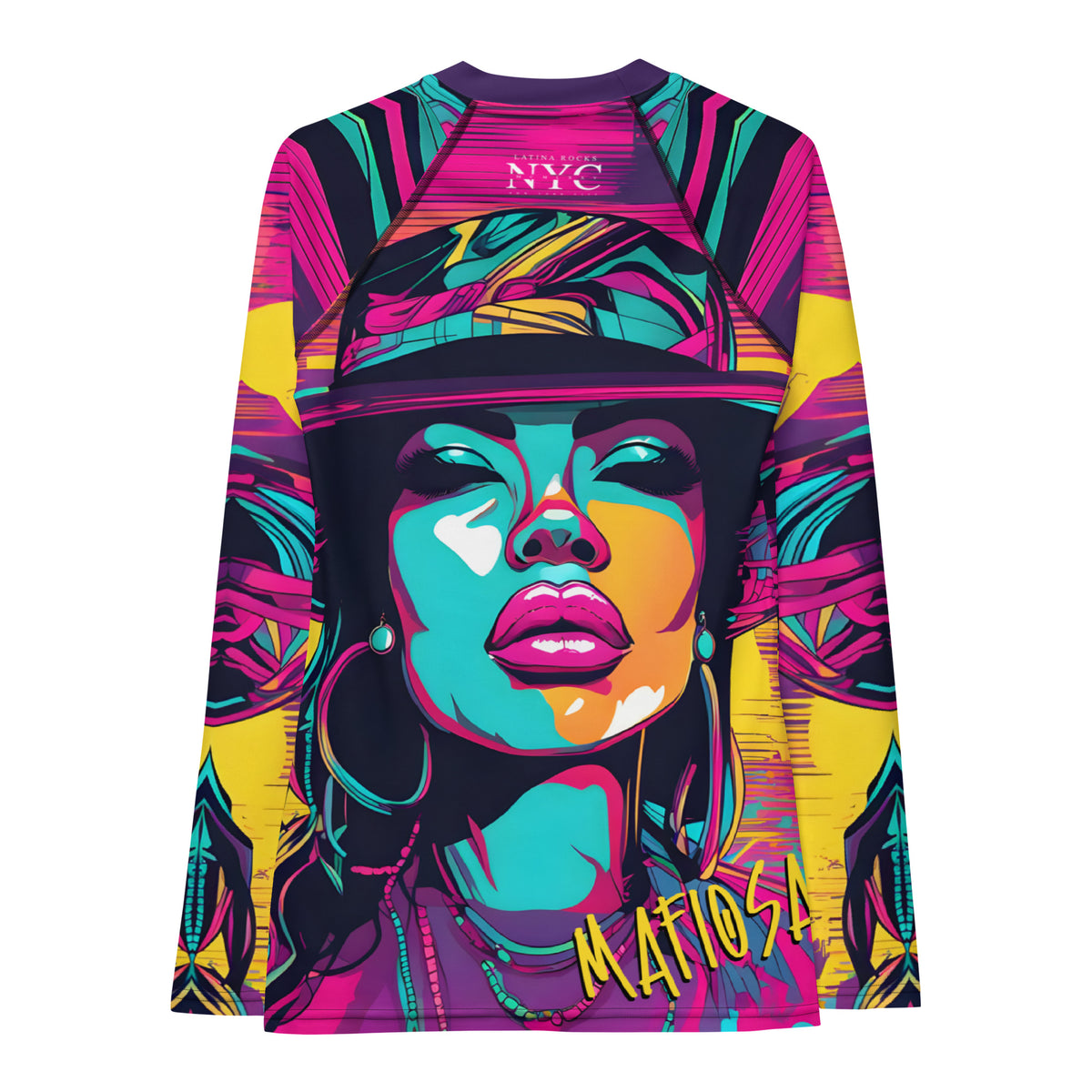 Latina Fashion- Latina Rocks MAFIOSA Women's Long Sleeve Shirt