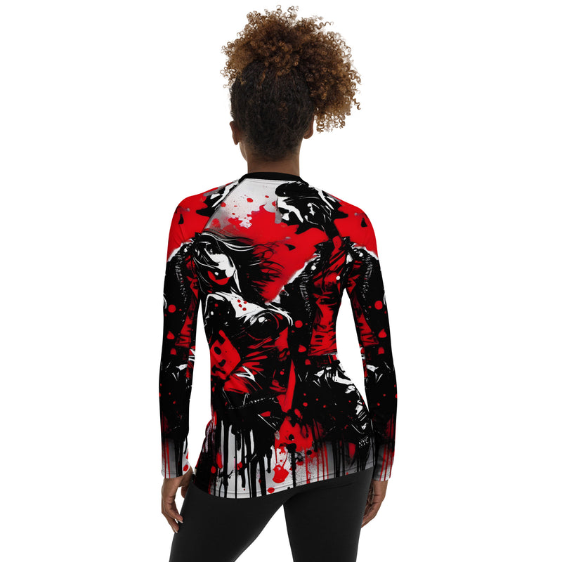 Latina Fashion- Latina Rocks Viva La Mafiosa Women's Long Sleeve Shirt