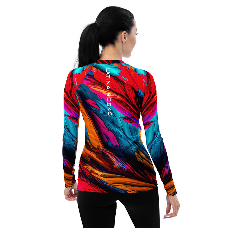 Latina Rocks Salsa Long Sleeve Shirt