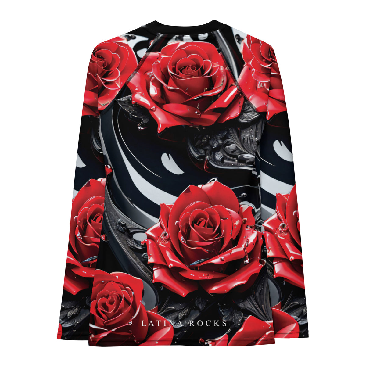 Latina Fashion- Latina Rocks Como La Flor Women's Long Sleeve Shirt