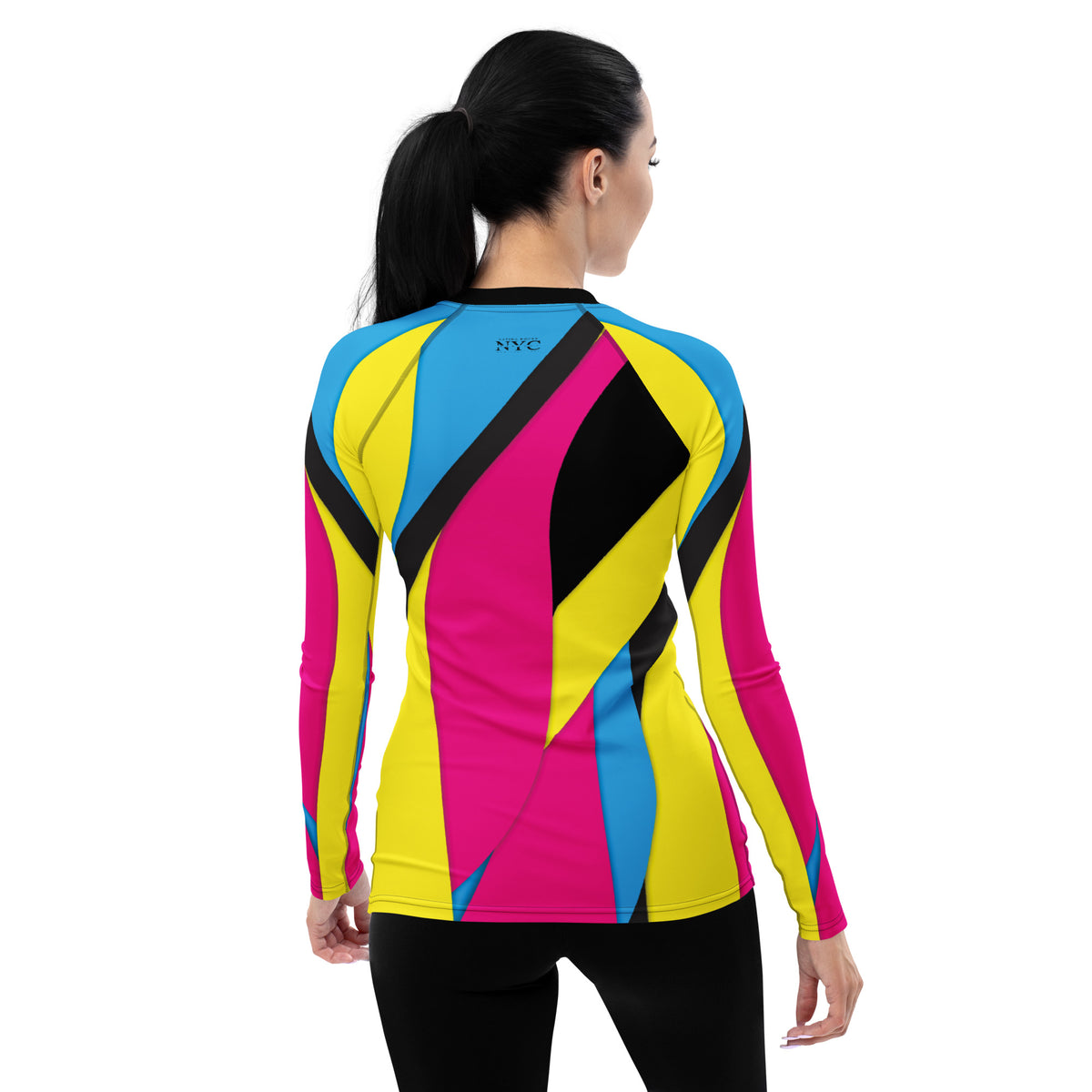 Latina Rocks Color Statement Logo Womens Long Sleeve