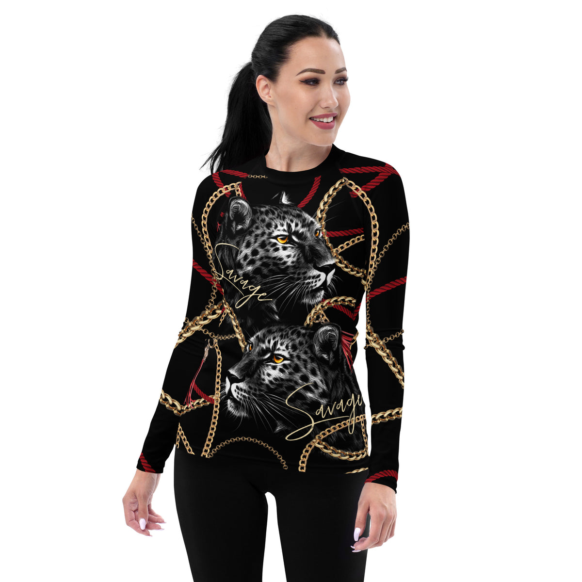 Latina Fashion- Latina Rocks La Savage Women's Long Sleeve