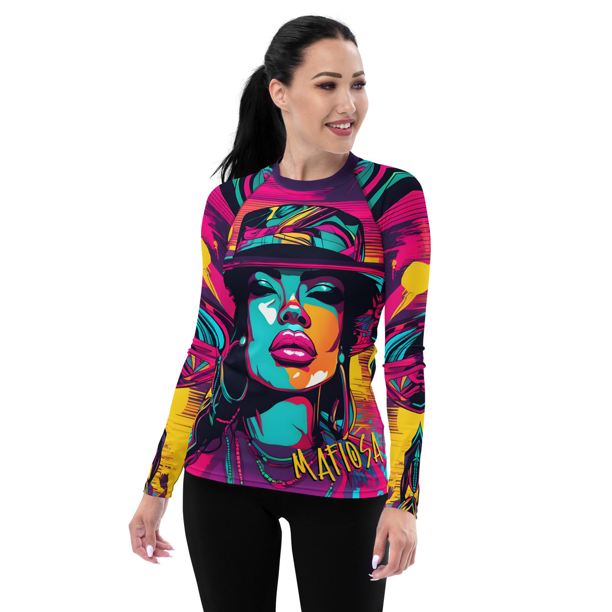 Latina Fashion- Latina Rocks MAFIOSA Women's Long Sleeve Shirt