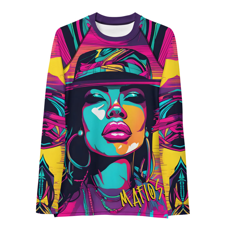 Latina Fashion- Latina Rocks MAFIOSA Women's Long Sleeve Shirt