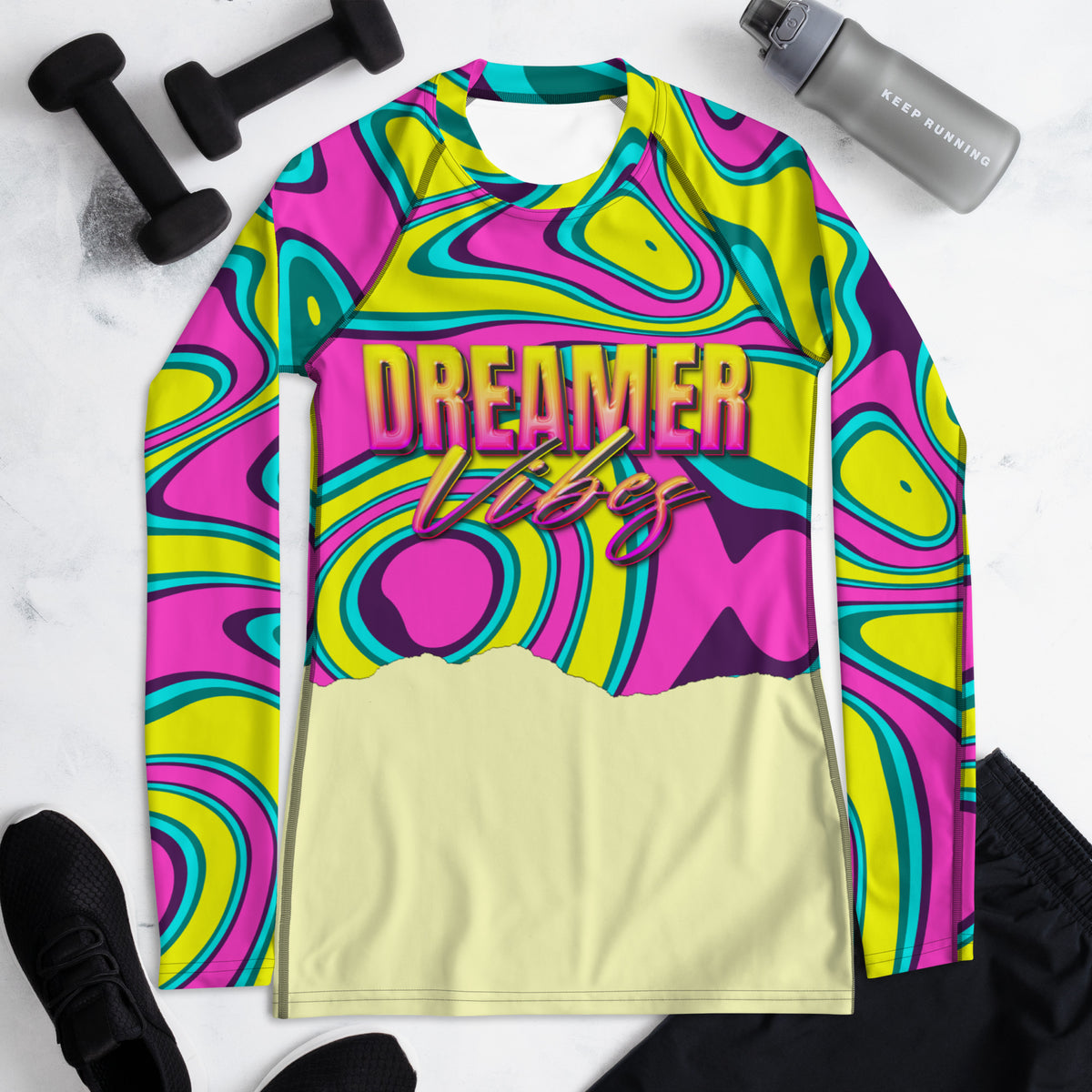 Latina Fashion- Latina Rocks Dreamer Vibes Women's Long Sleeve Shirt