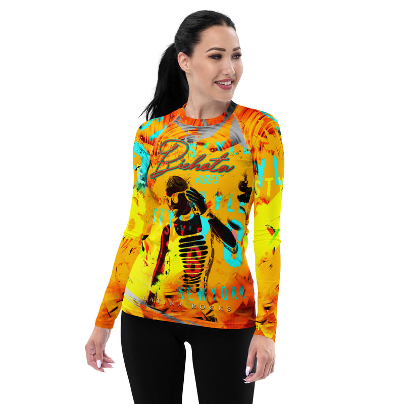 Latina Fashion-Bichote Vibes Long Sleeve Shirt