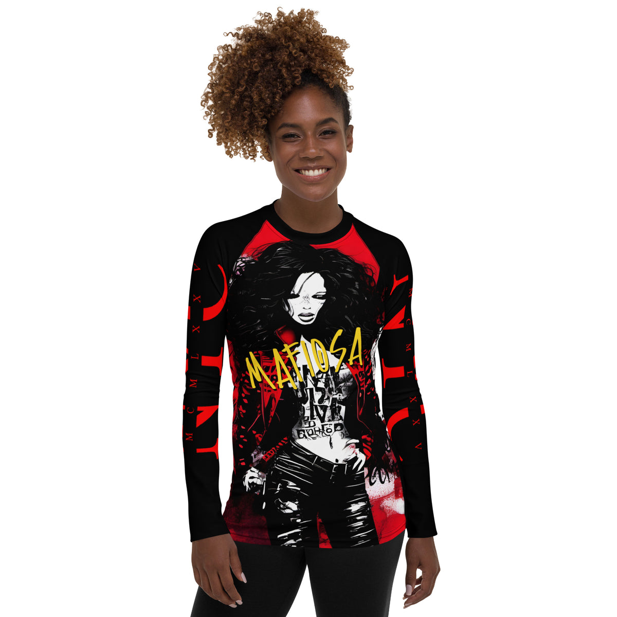 Latina Fashion- Latina Rocks Mafiosa Women's Long Sleeve Shirt