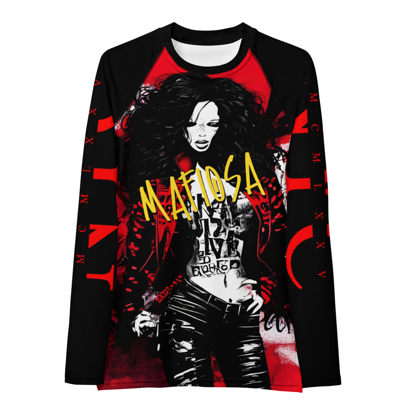 Latina Fashion- Latina Rocks Mafiosa Women's Long Sleeve Shirt