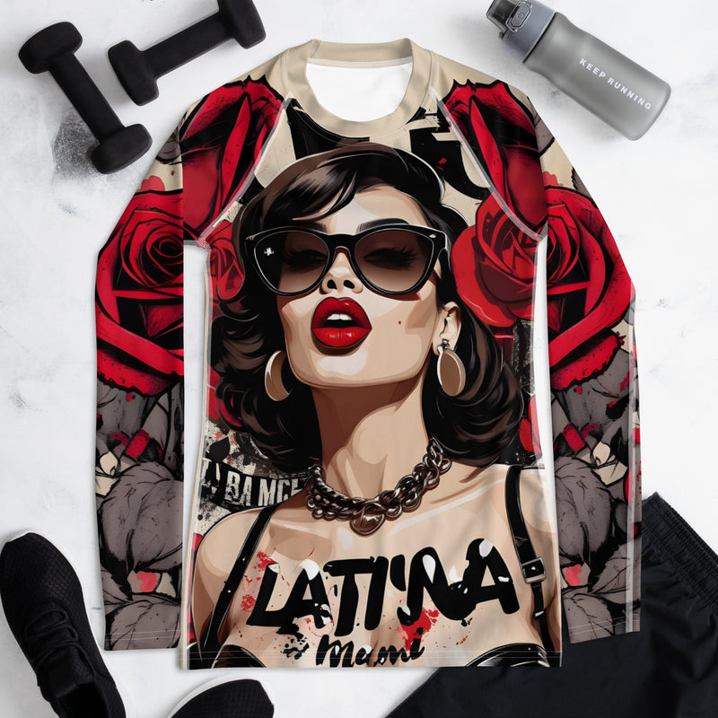 Latina Fashion- Latina Rocks Latina Mami Women's Long Sleeve Shirt