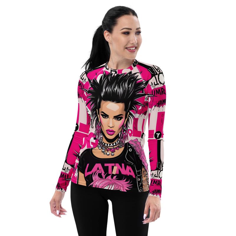 Latina Fashion- Latina Rocker Women's Long Sleeve Shirt