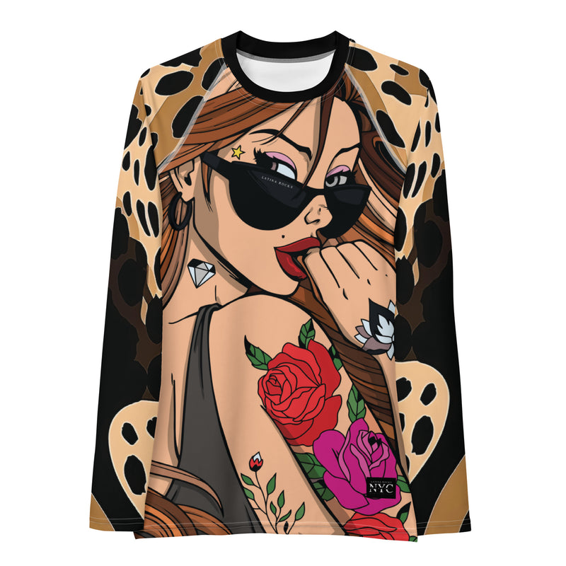 Latina Fashion- Latina Rocks Savage Long Sleeve Shirt