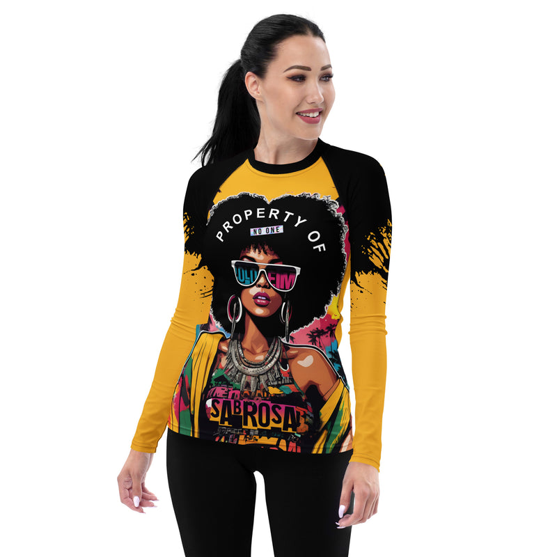 Latina Fashion- Latina Rocks Property of Noone Women's Long Sleeve Shirt