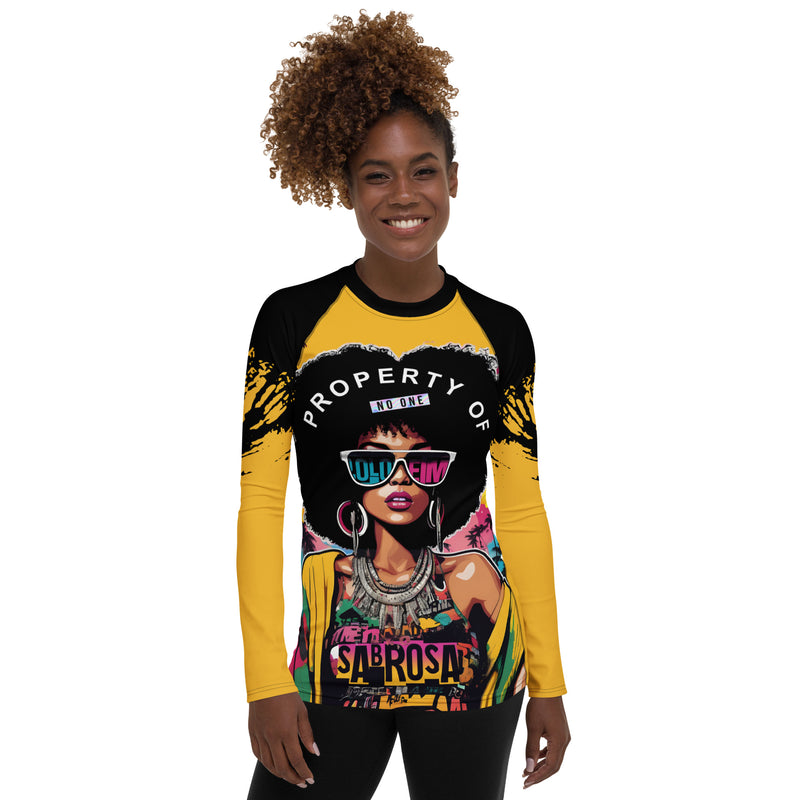 Latina Fashion- Latina Rocks Property of Noone Women's Long Sleeve Shirt