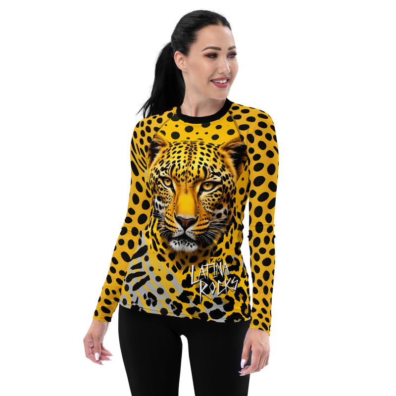 Latina Fashion- Latina Rocks Fierce2 Women's Long Sleeve Shirt