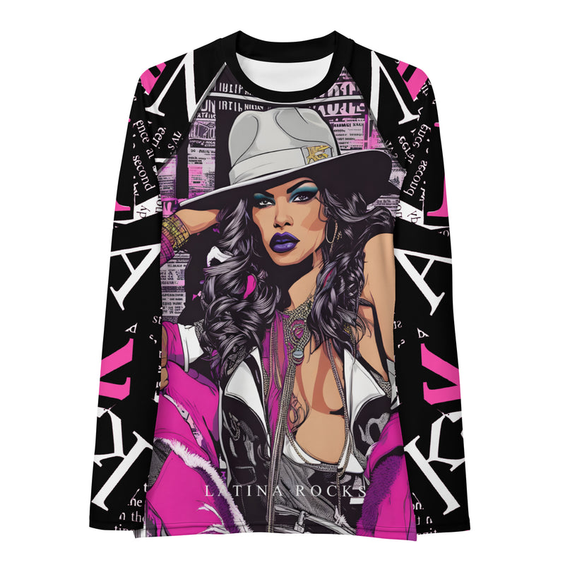 Latina Fashion- Latina Rocks La Sensual Women's Long Sleeve Shirt