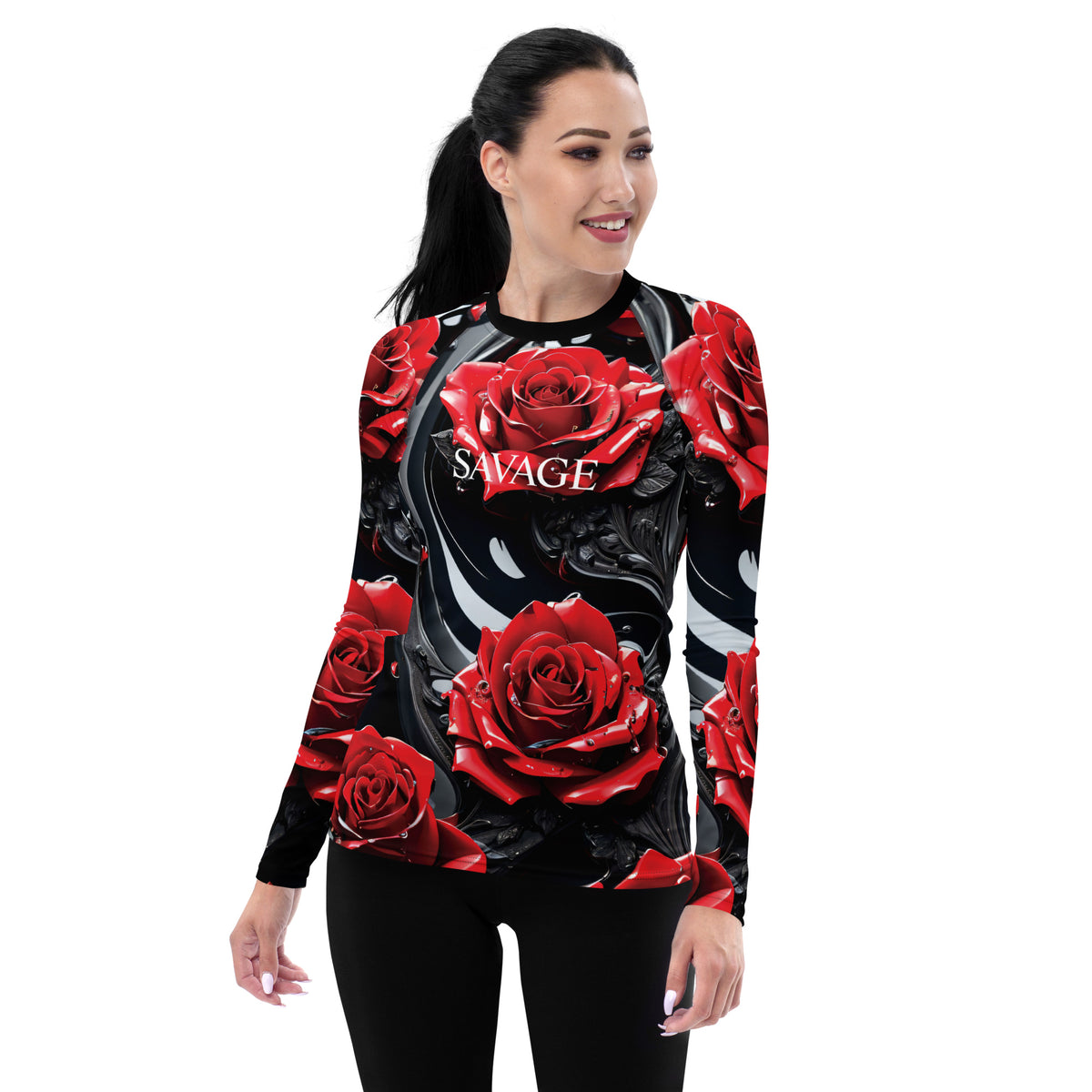 Latina Fashion- Latina Rocks Como La Flor Women's Long Sleeve Shirt