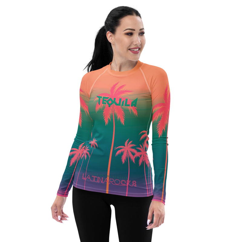 Tequila Palmas Del Mar Women's Longsleeve Shirt