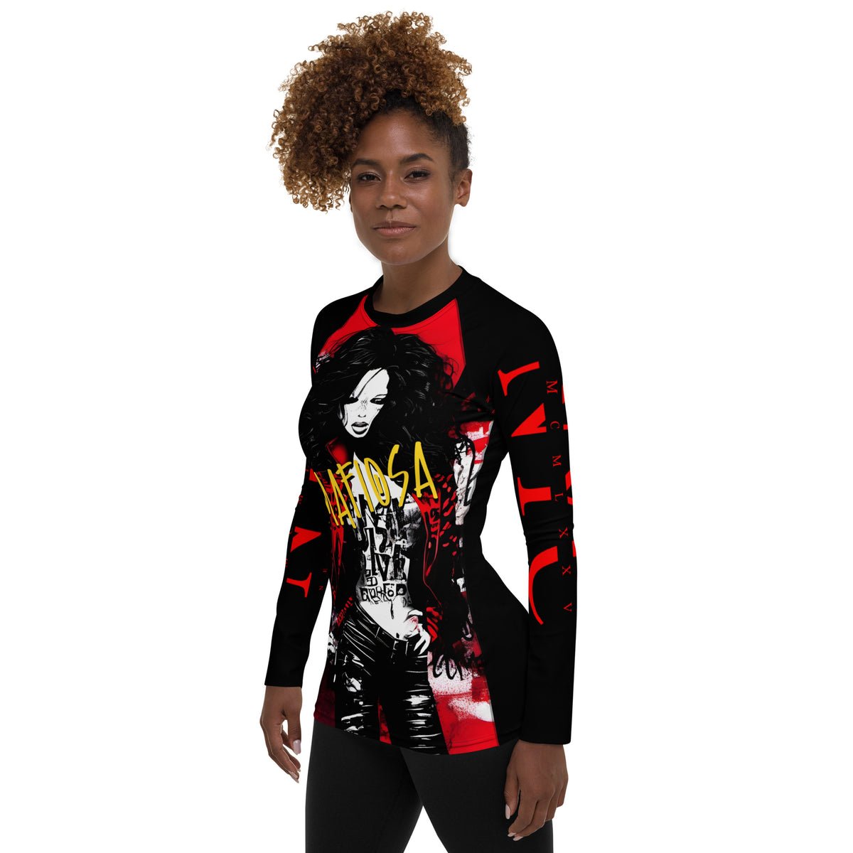 Latina Fashion- Latina Rocks Mafiosa Women's Long Sleeve Shirt