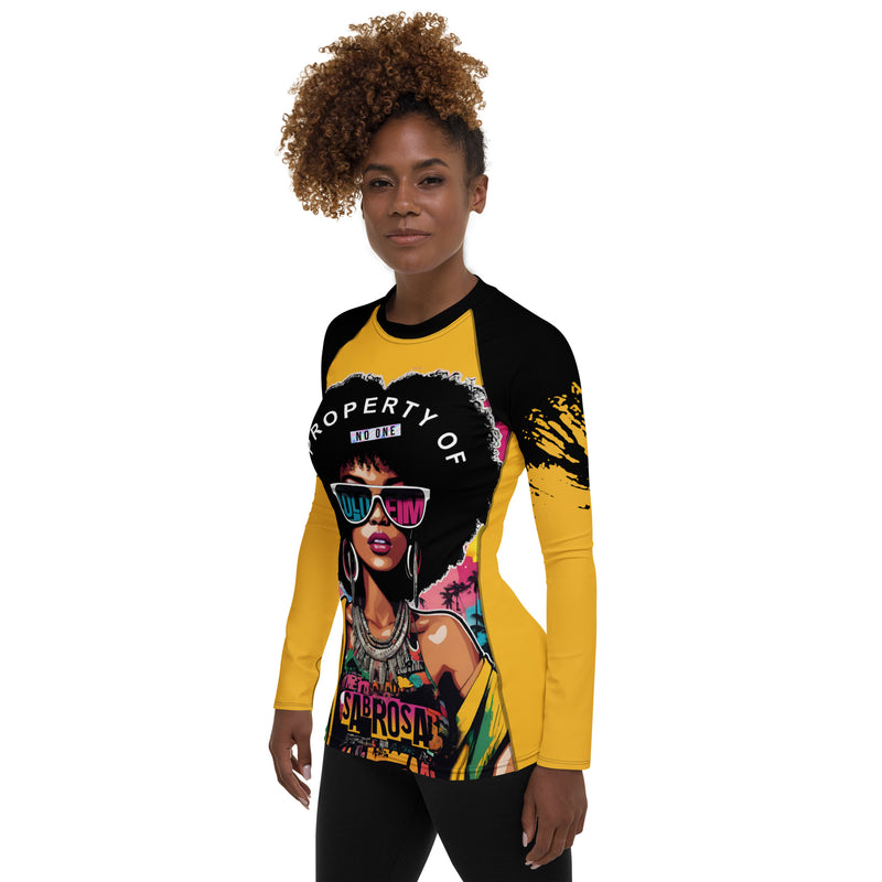 Latina Fashion- Latina Rocks Property of Noone Women's Long Sleeve Shirt