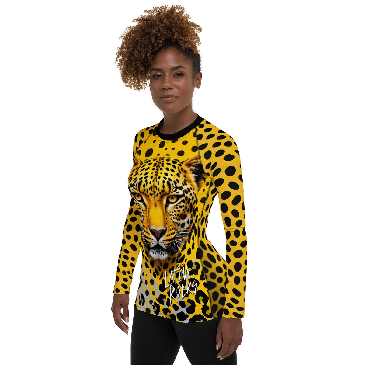 Latina Fashion- Latina Rocks Fierce2 Women's Long Sleeve Shirt