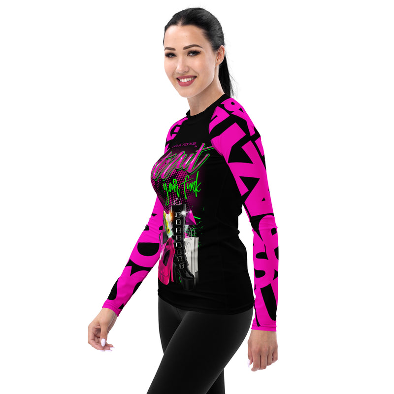 Latina Fashion- Latina Rocks Strut Your Funk Womens Long Sleeve Shirt