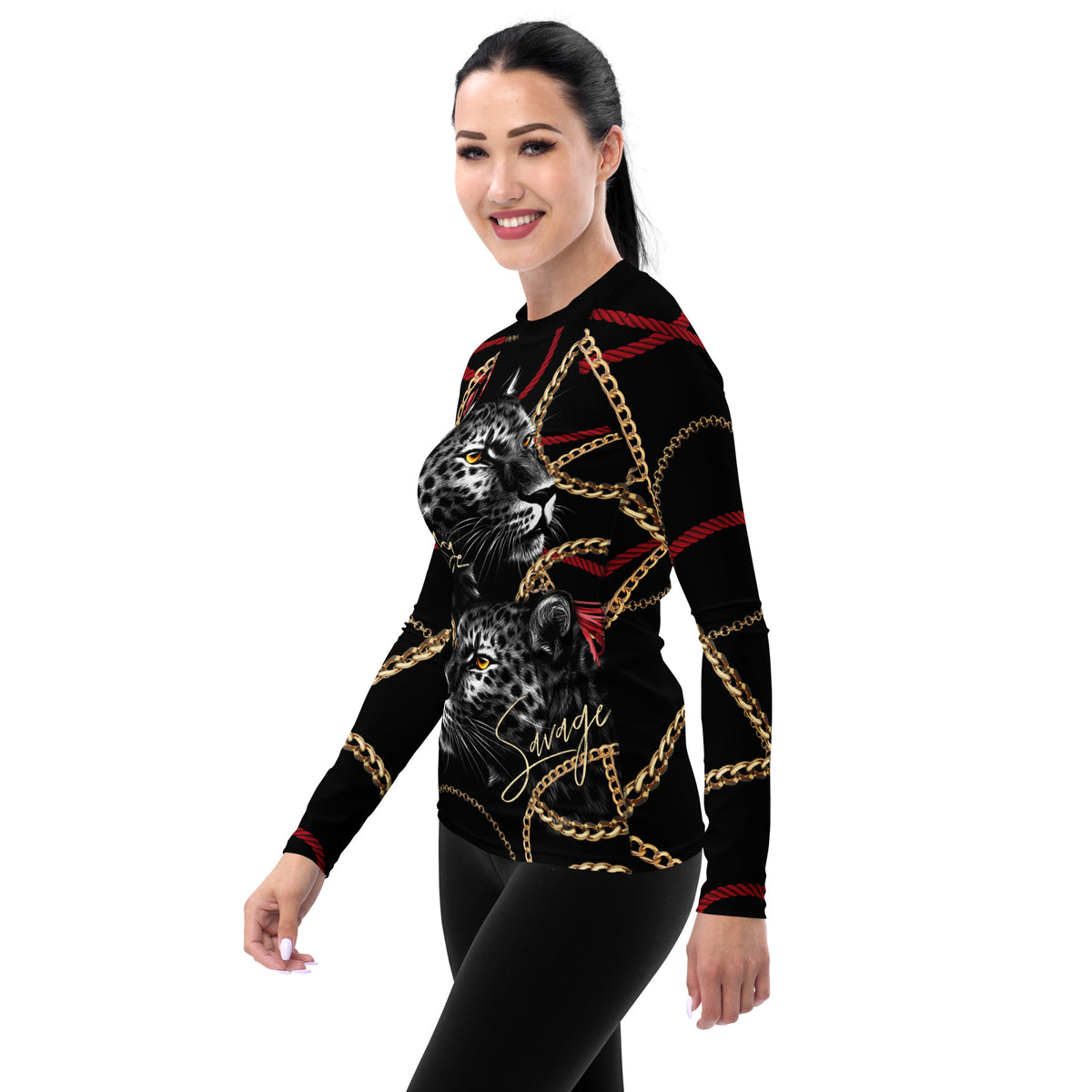 Latina Fashion- Latina Rocks La Savage Women's Long Sleeve