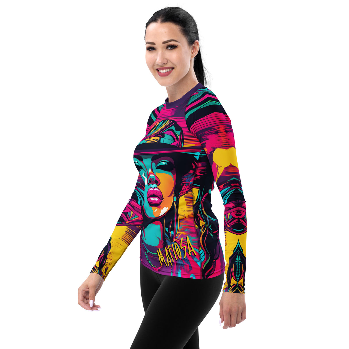 Latina Fashion- Latina Rocks MAFIOSA Women's Long Sleeve Shirt