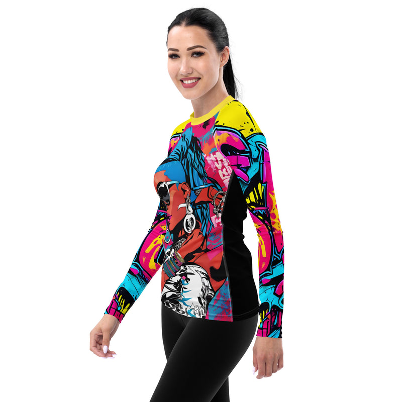 Latina Fashion- Latina Rocks La Famous Mala Women's Long Sleeve Shirt