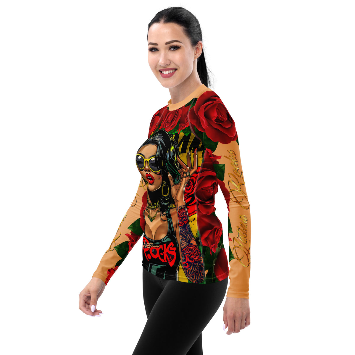 Latina Fashion- Latina Rocks Soy Latina Women's Long Sleeve Shirt