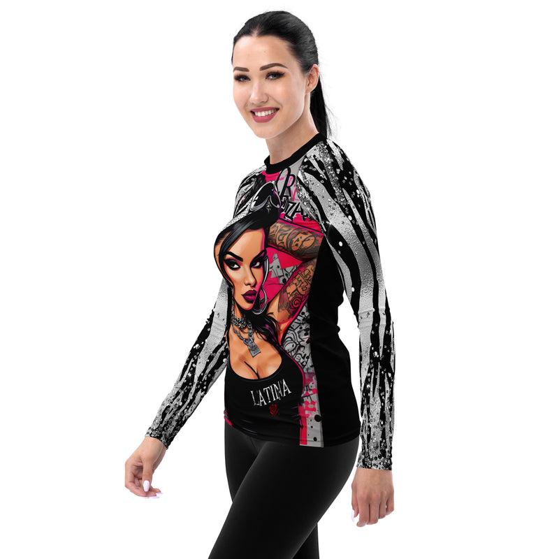 Latina Fashion- Latina Rocks Urban Vibes Women's Long Sleeve Shirt