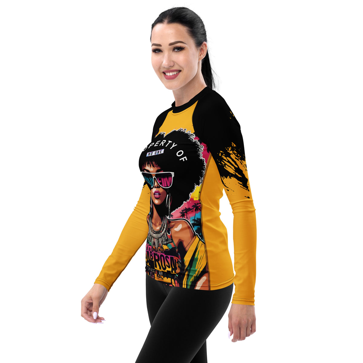 Latina Fashion- Latina Rocks Property of Noone Women's Long Sleeve Shirt