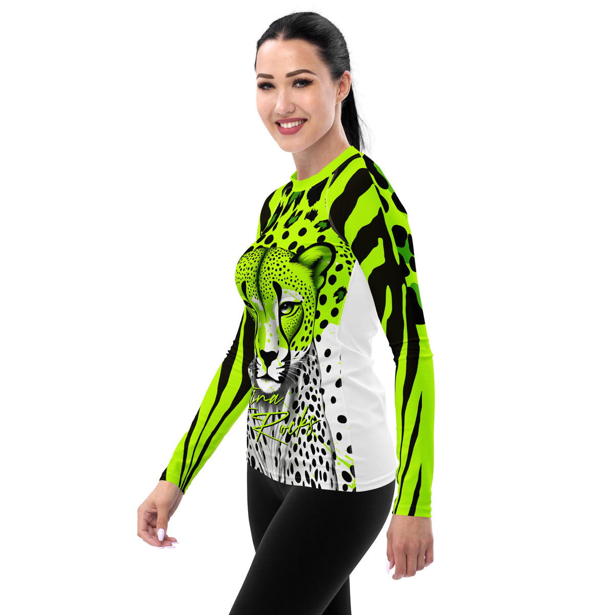 Latina Fashion- Latina Rocks Fierce Women's Long Sleeve Shirt