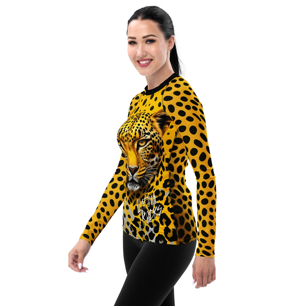 Latina Fashion- Latina Rocks Fierce2 Women's Long Sleeve Shirt